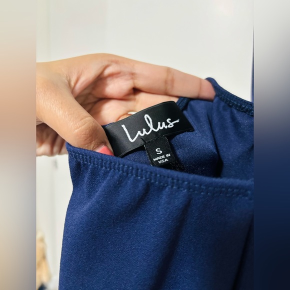 Lulu’s Navy Romper! - Picture 3 of 5